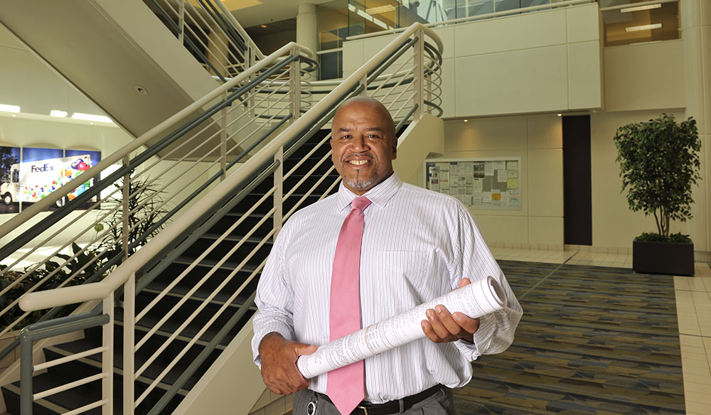 Pictured is MSEM alumnus Chas Ainsworth.